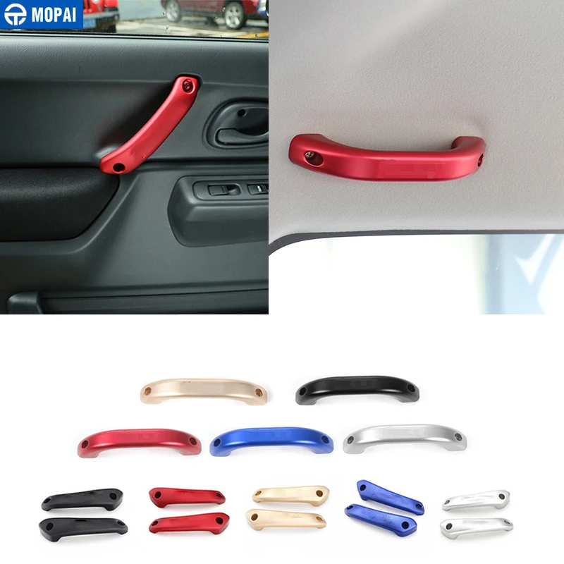 MOPAI подлокотник для Suzuki Jimny 2010 + ручка крыши автомобиля и захвата двери аксессуары