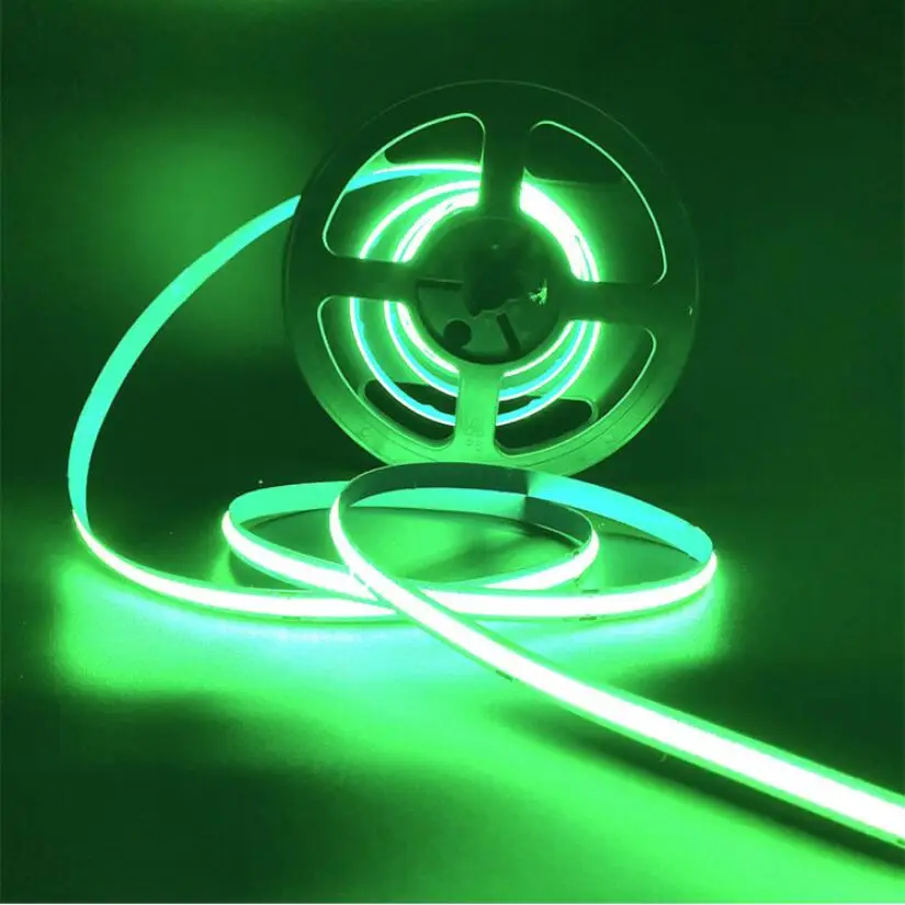 5 м гибкая светодиодная лента COB 14 Вт/м высокой плотности LED неоновый свет Мягкая