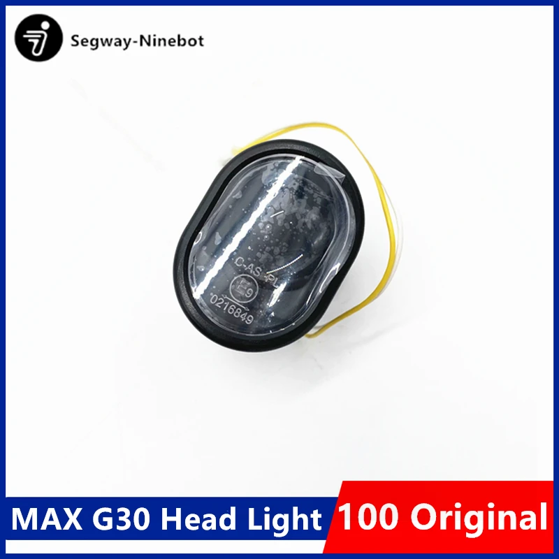 

Original Head Light Assembly for Ninebot G30 Kickscooter Skateboard Headlight Replacement Smart Electric Scooter Accessories
