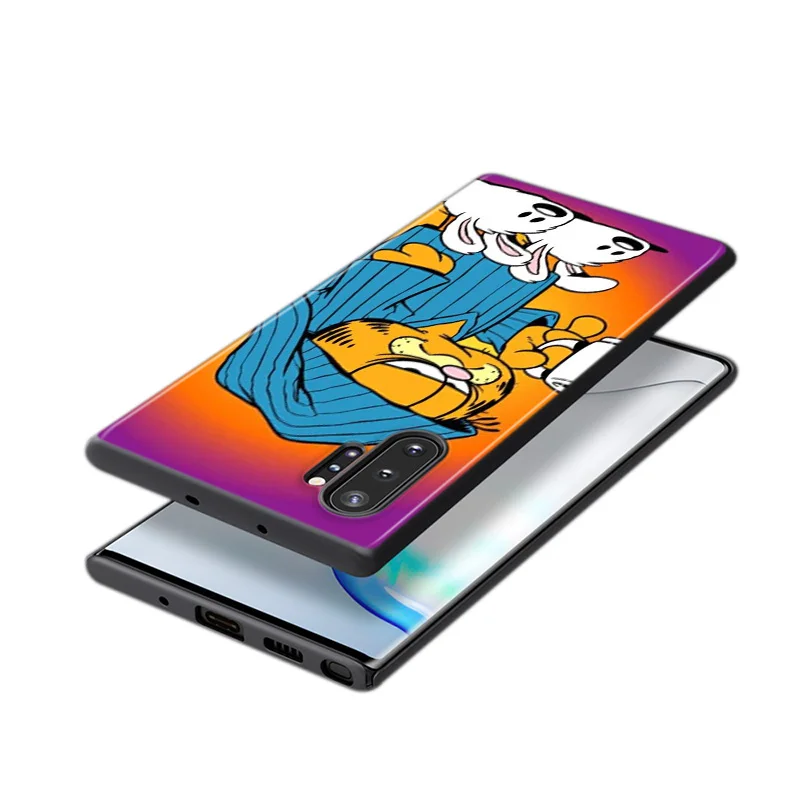 

Cartoon Cute Funny Cat For Samsung Galaxy S21 S20 FE Ultra S10 Lite 5G S10E S9 S8 Plus S7 S6 Edge Phone Case