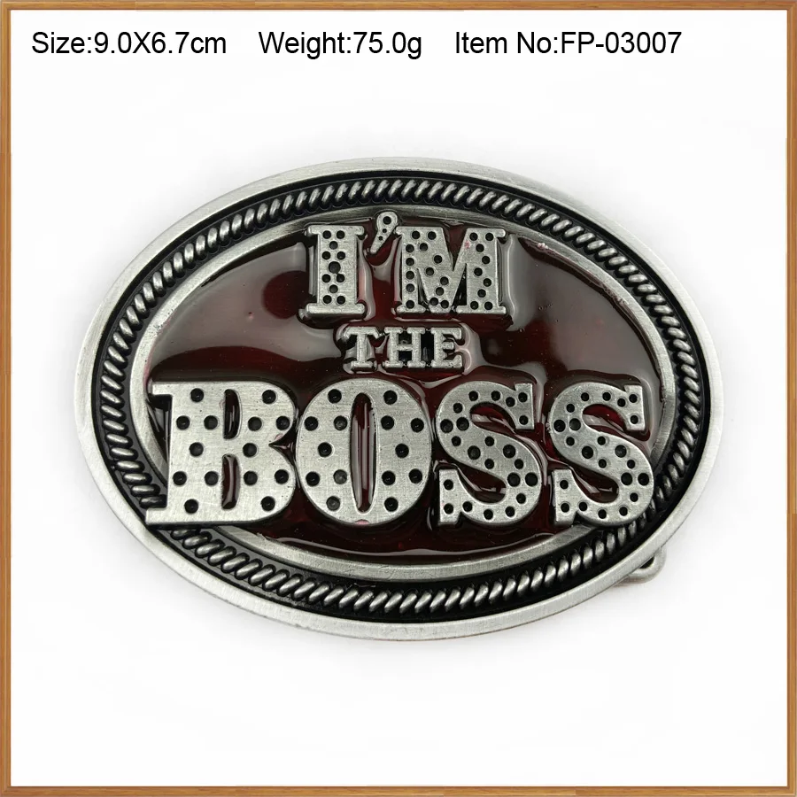 BuckleClub цинковый сплав I'm the boss music ремень с пряжкой для джинсов gift ременная пряжка