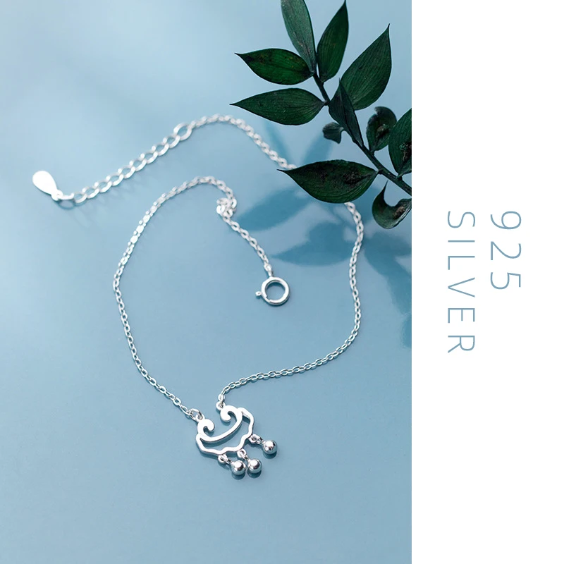 Ножные браслеты Colusiwei в национальном стиле для женщин китайские на цепочке с