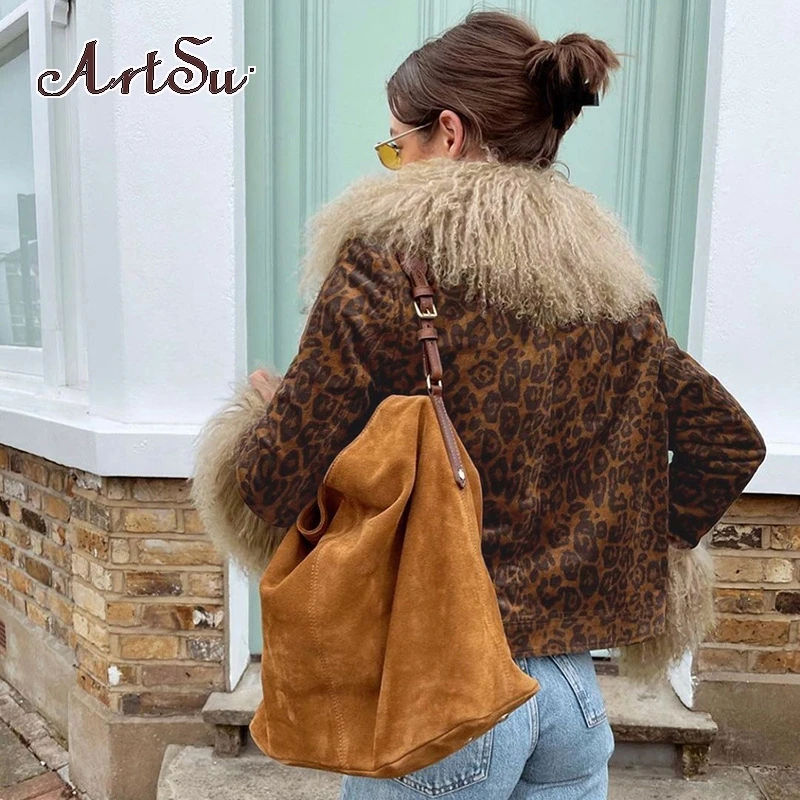 

Artsu, винтажные меховые пальто, куртка для женщин, куртки, верхняя одежда, топы, вечерние, Клубные, женская одежда, гранж, мода