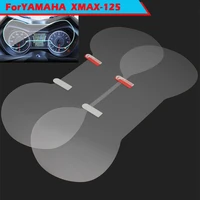 motorcycle dashboard film screen stickers fit for yamaha xmax 300 400 2017 2018 speedometer sticker cluster scratch protector
