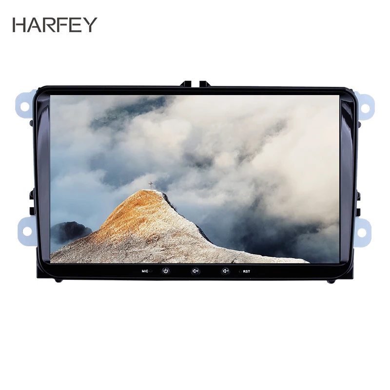 Автомобильный GPS навигатор Harfey 9 &quot2Din Android 8 1 радио головное устройство
