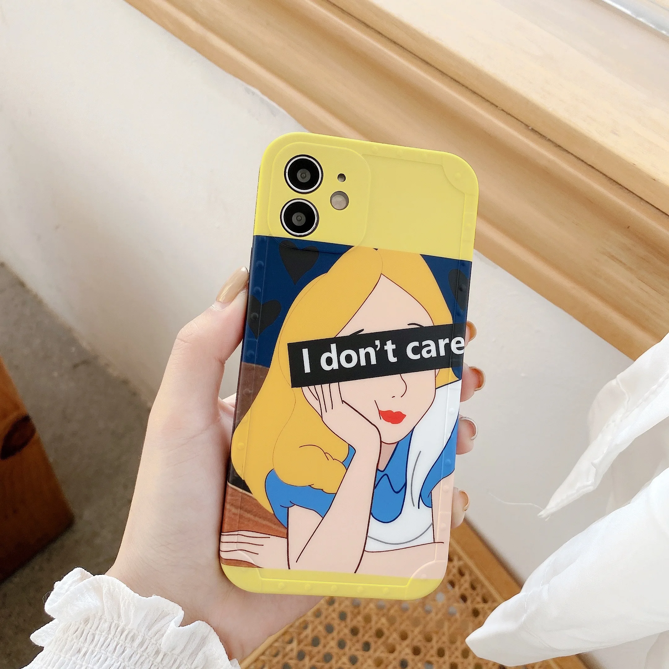 

Cute Princess phone case For Apple iPhone13Pro max 7 8plus XR XS MAX 11Pro Max Lens protection Silicone soft backcover