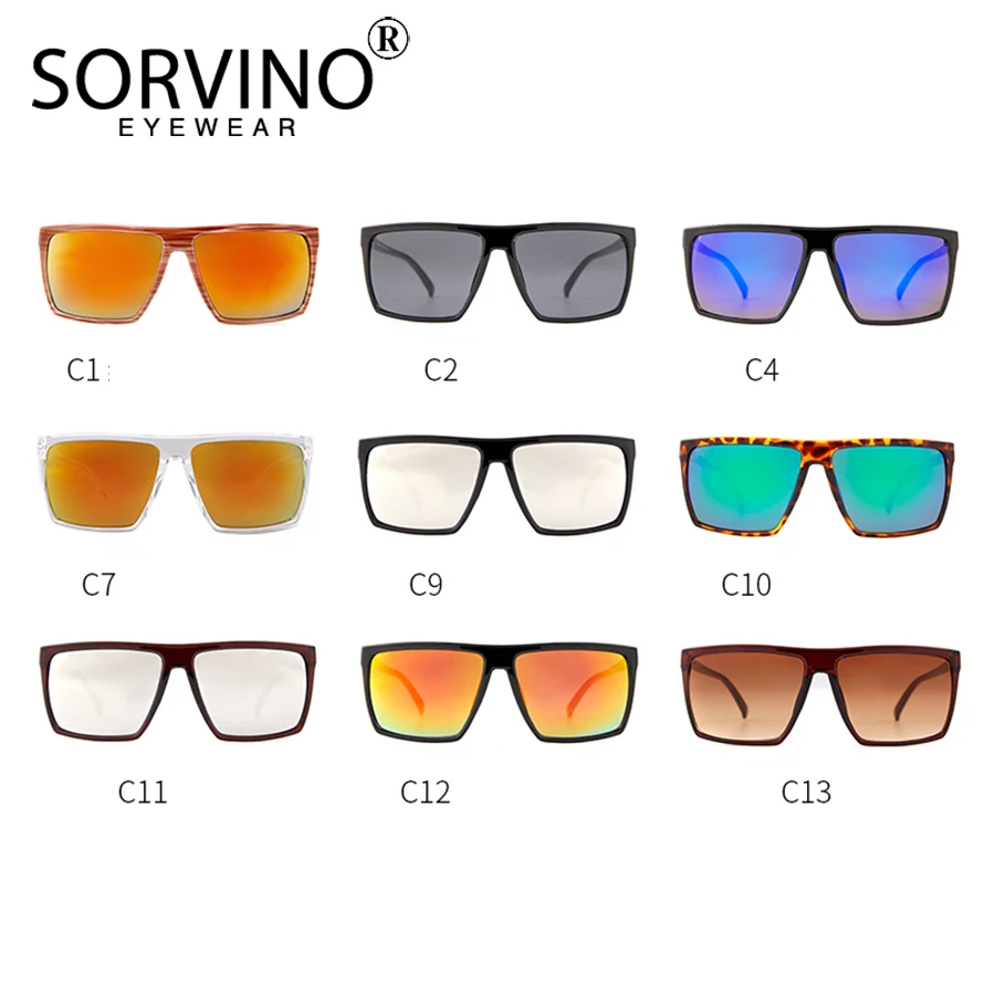 SORVINO Ретро стиль узкие Квадратные Солнцезащитные очки для женщин и мужчин