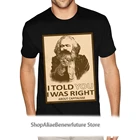 Футболка с Карлом Марксом я вам так сказала, городские модные футболки для мальчиков, мужские футболки с короткими рукавами, фирменный топ со скидкой, одежда