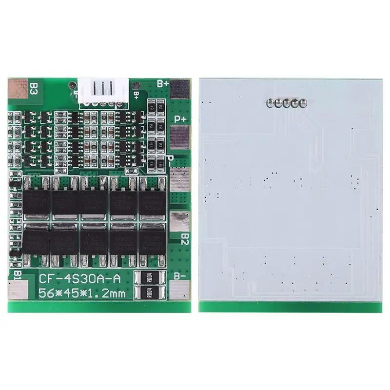 4S 30A литий ионная литиевая батарея 18650 BMS PCB Защитная балансировочная плата 14 8