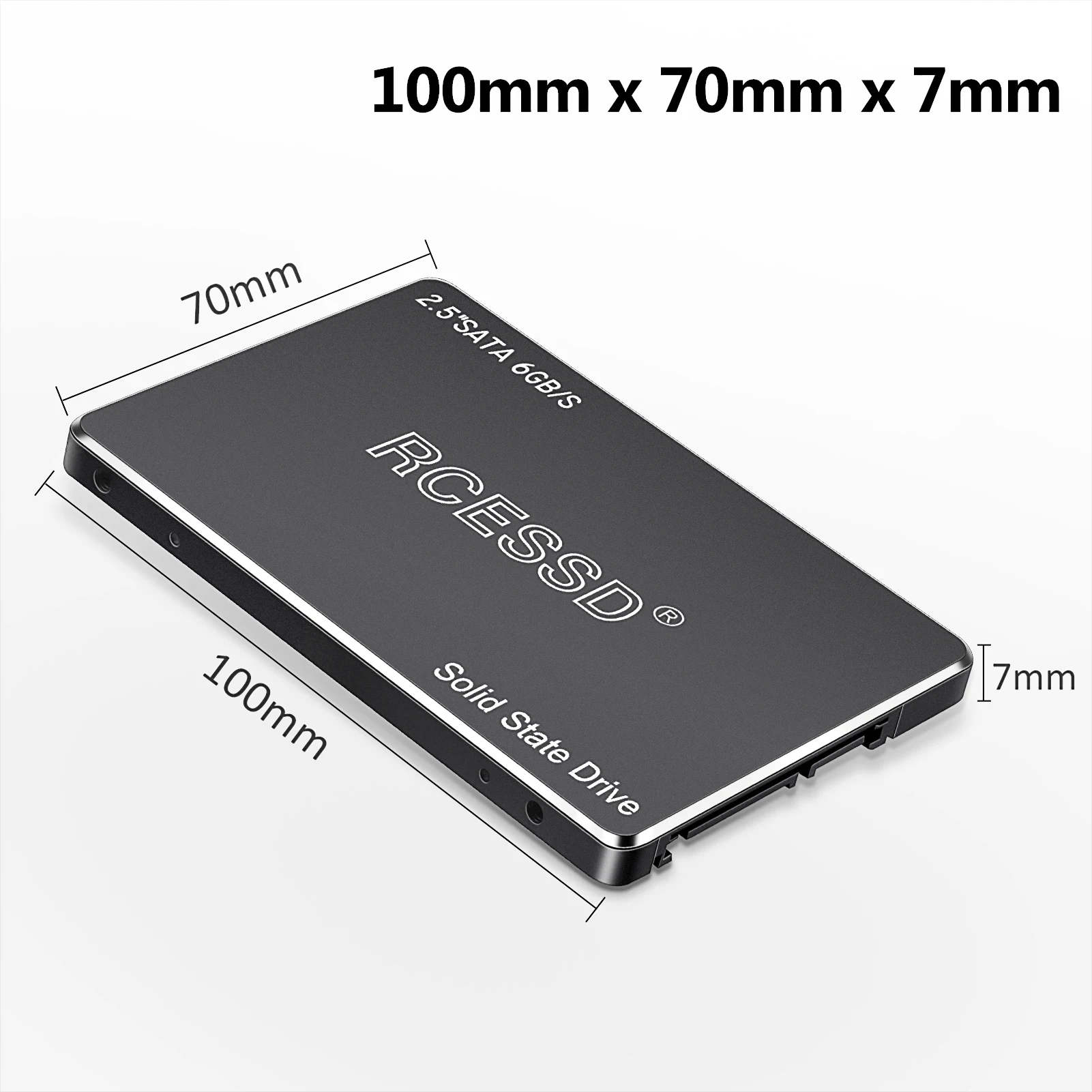 

Brand new particle high-speed read and write notebook solid state drive metal shell 120g 256G 512GB