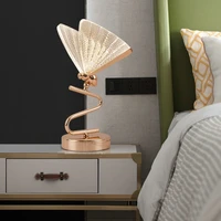 new acrylic butterfly bedside table lamp modern simple home bedroom living room study insect book decoration lighting