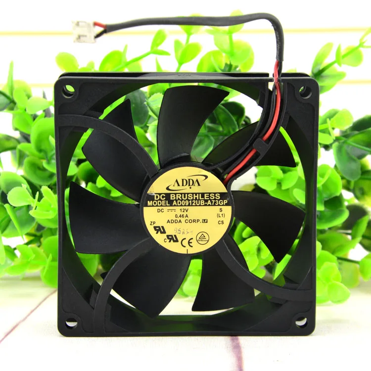 Оригинальный двухпроводной инверторный вентилятор ADDA AD0824LB A70GL 8025 8 см 24 в 0