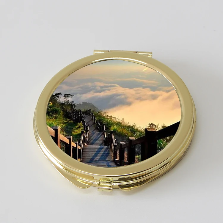 Пустой сублимации металлической изготовленным на заказ логосом рекламный