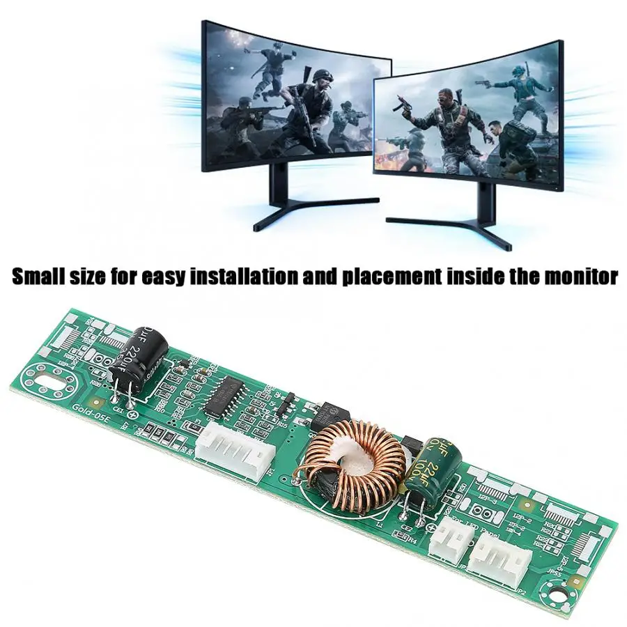 Плата постоянного тока Повышающий Модуль светодиодной подсветки поддержка ЖК