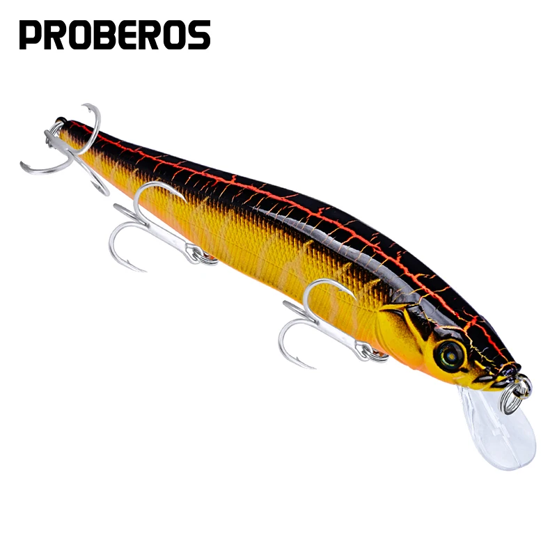PROBEROS приманка в виде гольяна 12 см 14 5 г Джеркбейт искусственные приманки на окуня