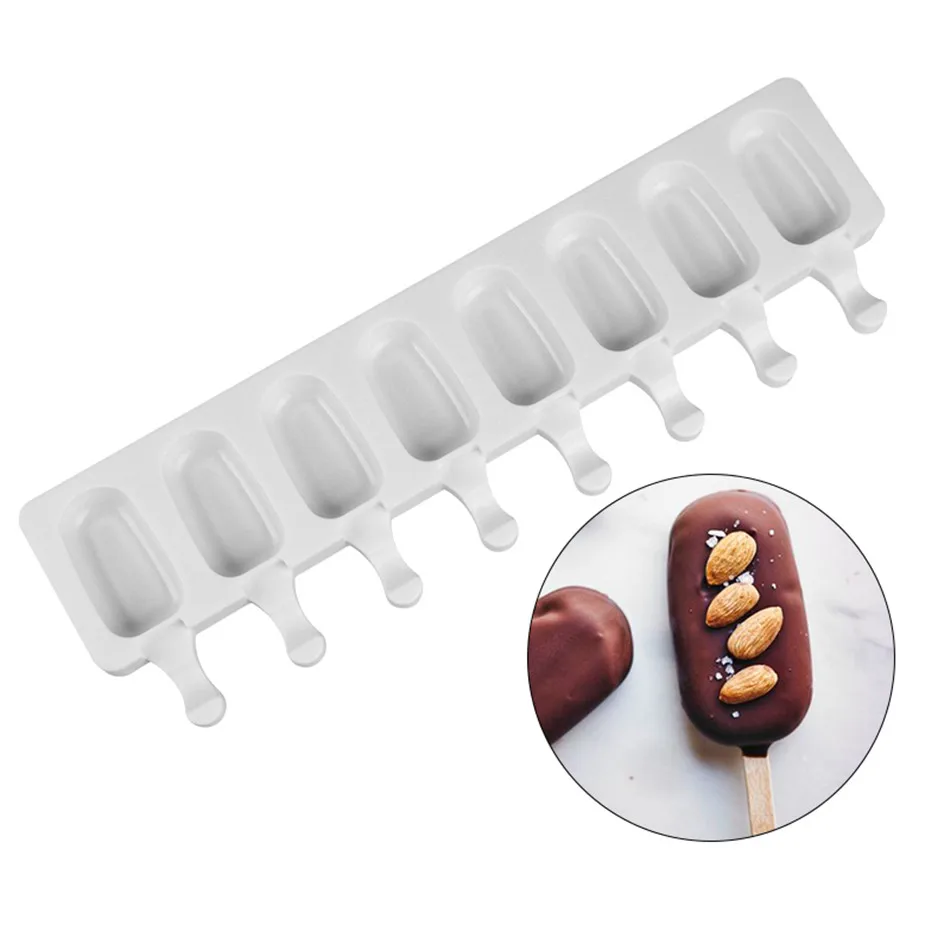 Силиконовая форма для мороженого 8 отверстий|Мороженицы| |