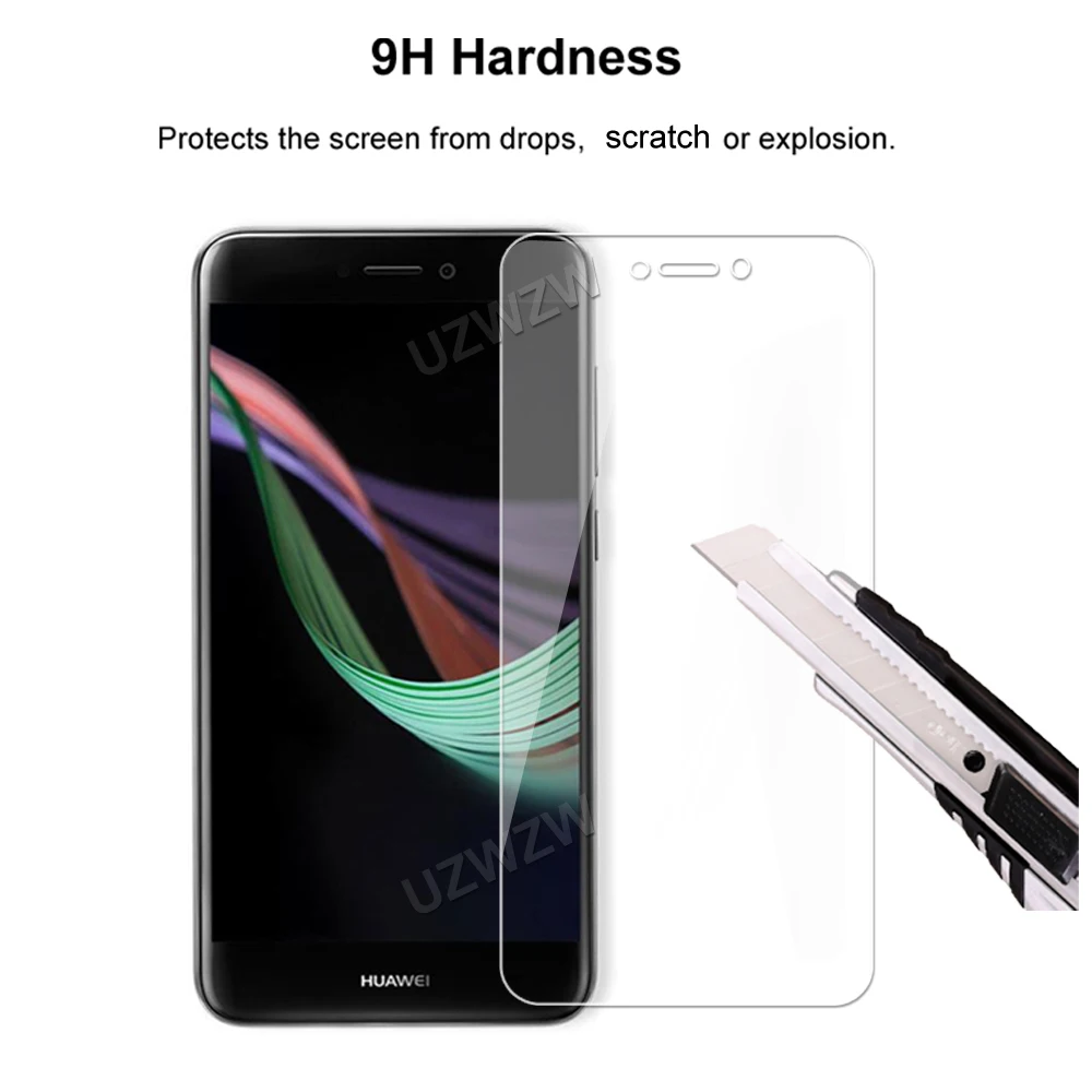 Для Huawei P9 Lite 2017 Premium 2.5D 0 26 мм закаленное стекло Защита для экрана Защитная пленка HD