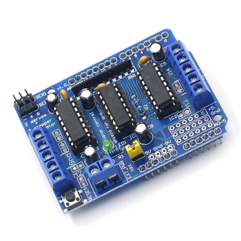 

L293D Motor Controller Shield Motor Drive Expansion Board For Arduino Motor Drive Expansion Boards Motor Control Shield