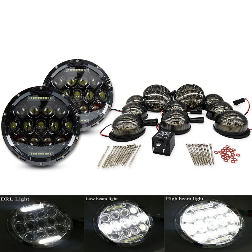 Дымчатый задний противотуманный фонарь заднего хода полный комплект для