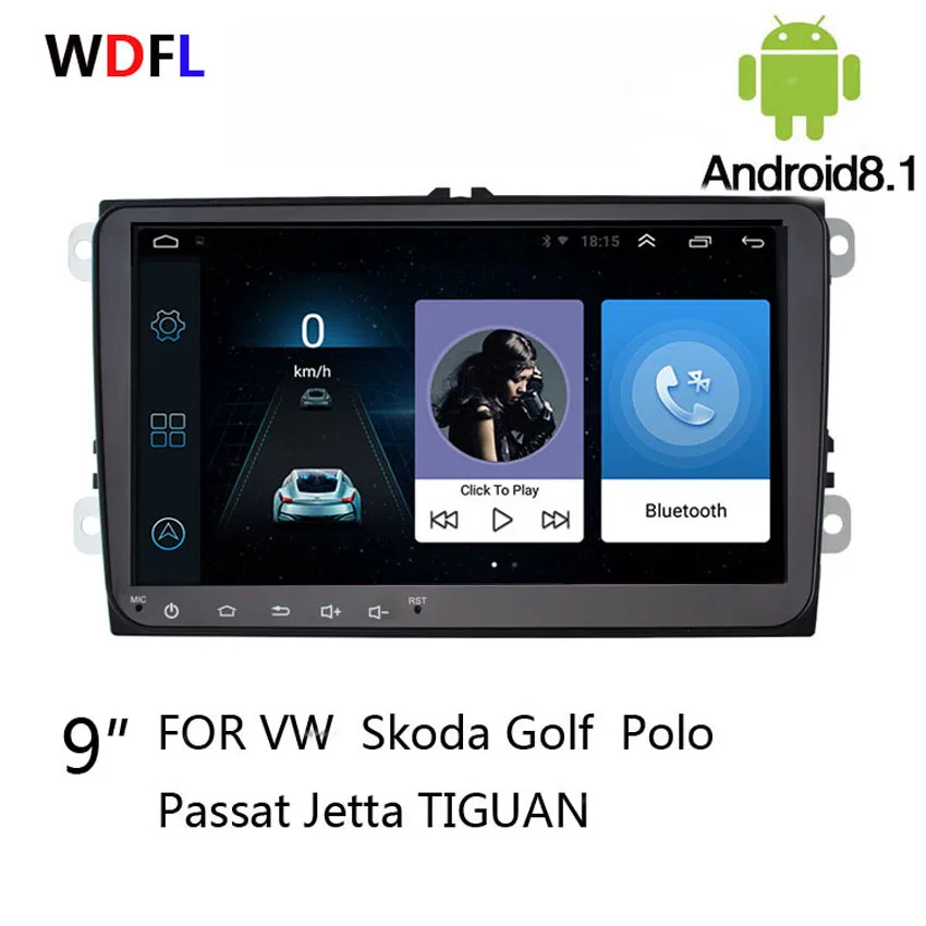 Android 2Din 9 &quotсенсорный экран Bluetooth 2G ram + 32 rom wifi MP5 gps навигация мультимедийный плеер