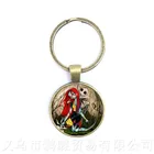 Пара Джека Скеллингтона и Салли, подвеска с кабошоном, украшения для вечевечерние НКИ на Хэллоуин, подарок для друзей, брелок