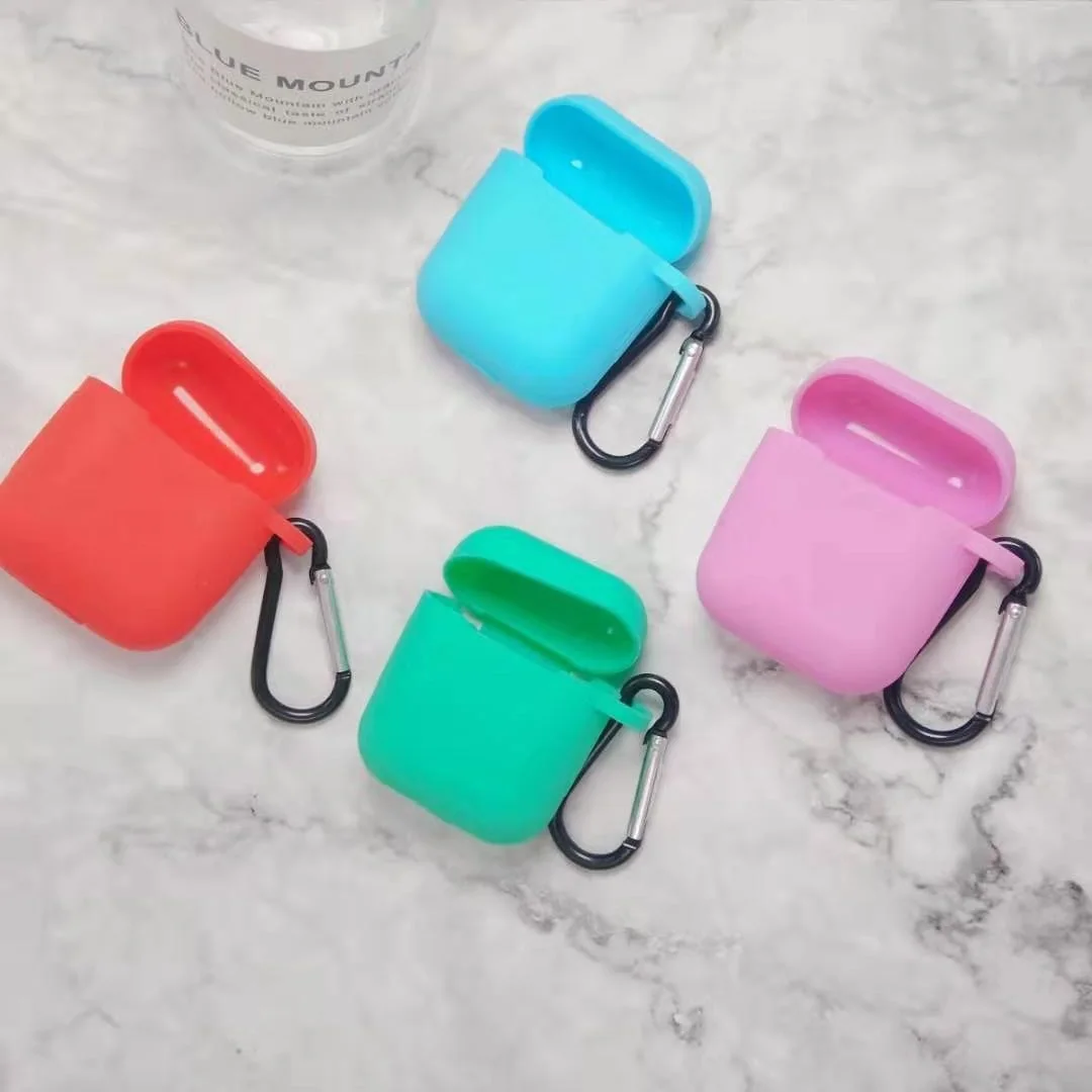 Новый силиконовый чехол s для Airpods1 2nd роскошный защитный наушников Apple Airpods 1 &amp 2