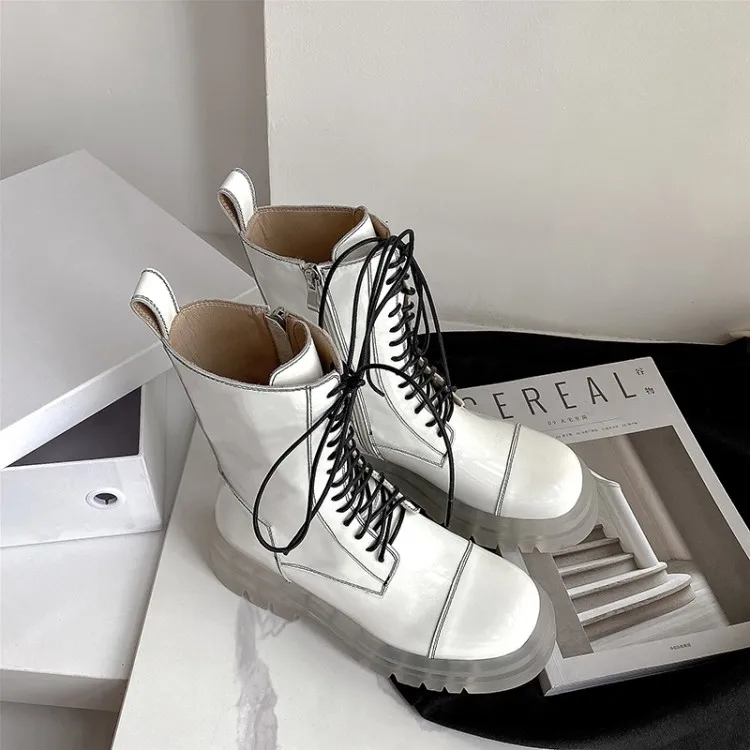 

MLJUESE 2021 women ankle boots soft cow leather winter black color short plush high heels women riding boots party wedding