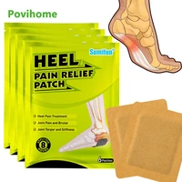 6pcsbag heel pain plaster pain relief patch chinese herbal bone spurs achilles tendonitis patch foot care treatment patches