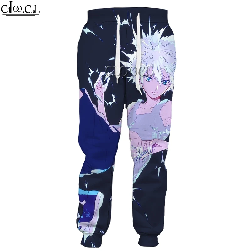 

HX Японские Аниме Hunter X Hunter 2021 модные повседневные мужские брюки с 3D принтом унисекс брюки в стиле хип-хоп забавные универсальные спортивные ...