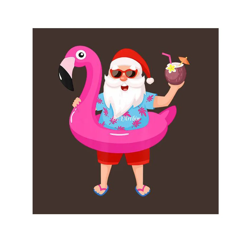 Летние праздничные металлические высекальные штампы Санта Клаус новинка 2021