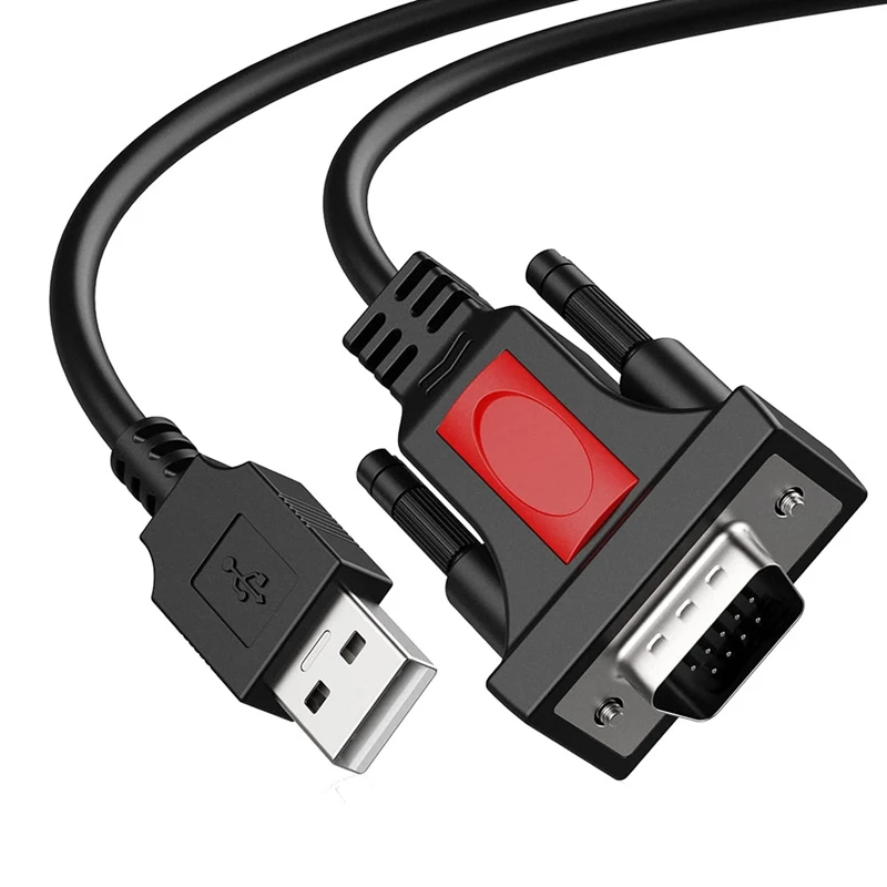 

USB to RS232, 9-Pin USB Serial Cable Converter for Routers Windows 10/8/7/Vista/XP/2000 and Mac OS X 10.6