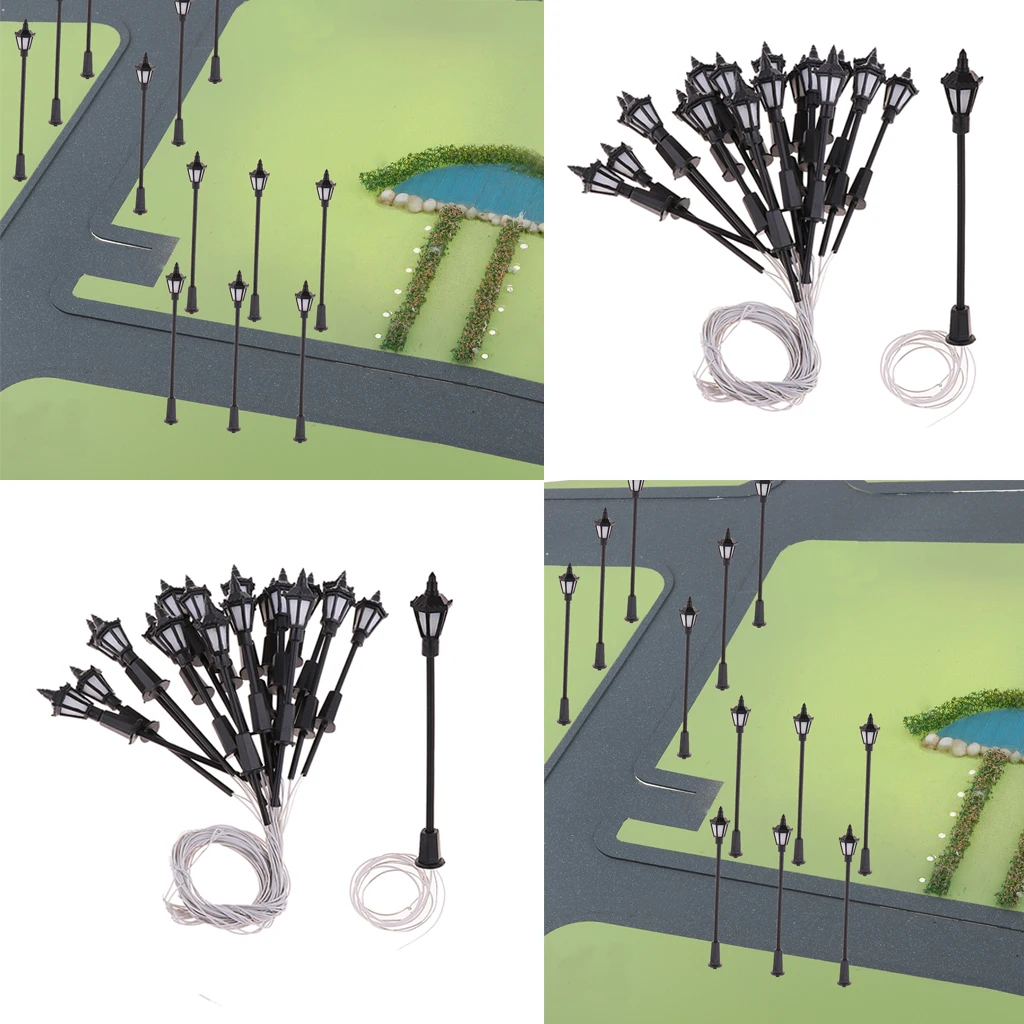 40 шт. светодиодные уличные фонари | Игрушки и хобби