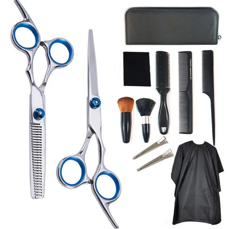 1 комплект, профессиональная расческа для волос, парикмахерские ножницы, набор, ножницы для стрижки волос, ножницы для волос, хвостовая расч...