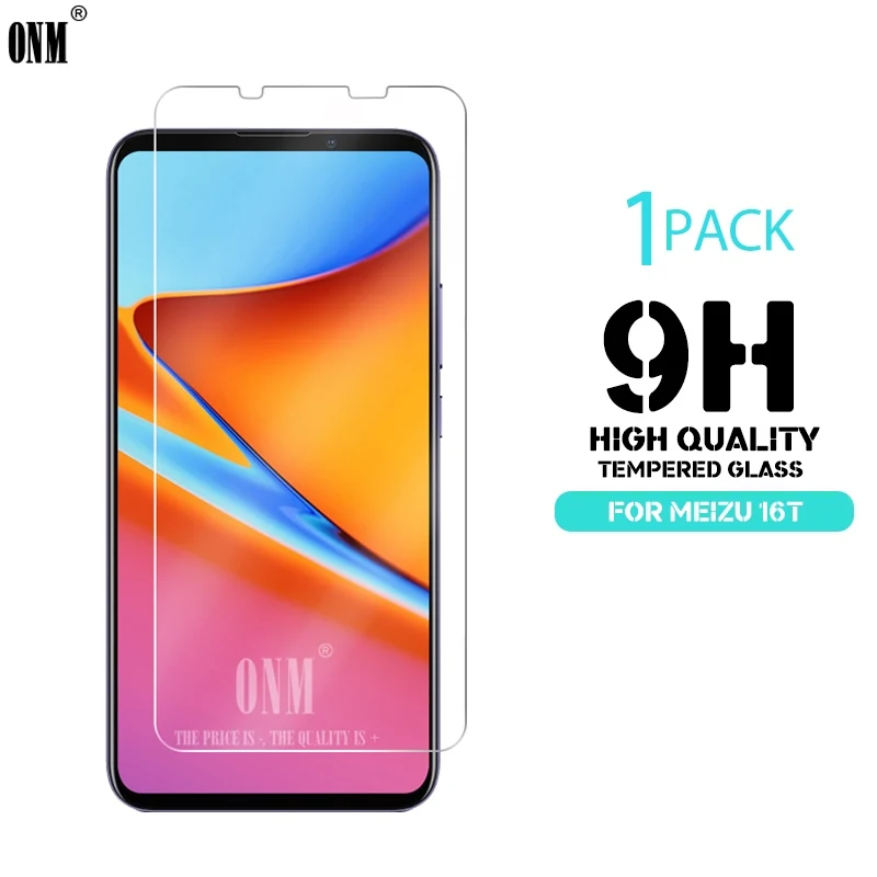Закаленное стекло для Meizu 16T Защитное экрана 2.5D 9H Премиум защитная пленка| |