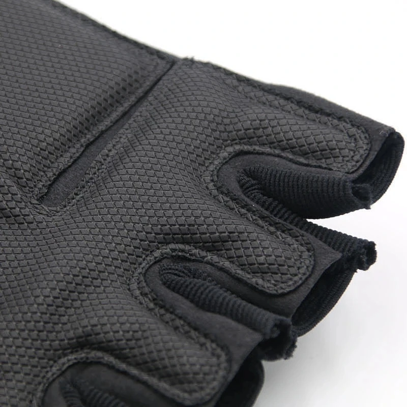 

Fingerless Army Combat Tactical Gloves Military Shooting Bicycle Paintball Airsoft Carbon Hard Knuckle Half Finger Gloves Men