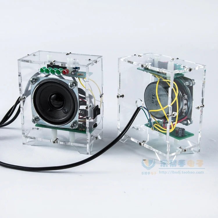 

Mini Small Power Amplifier Speaker 3W Computer Audio Student Welding Experiment Training DIY Circuit Board Kit