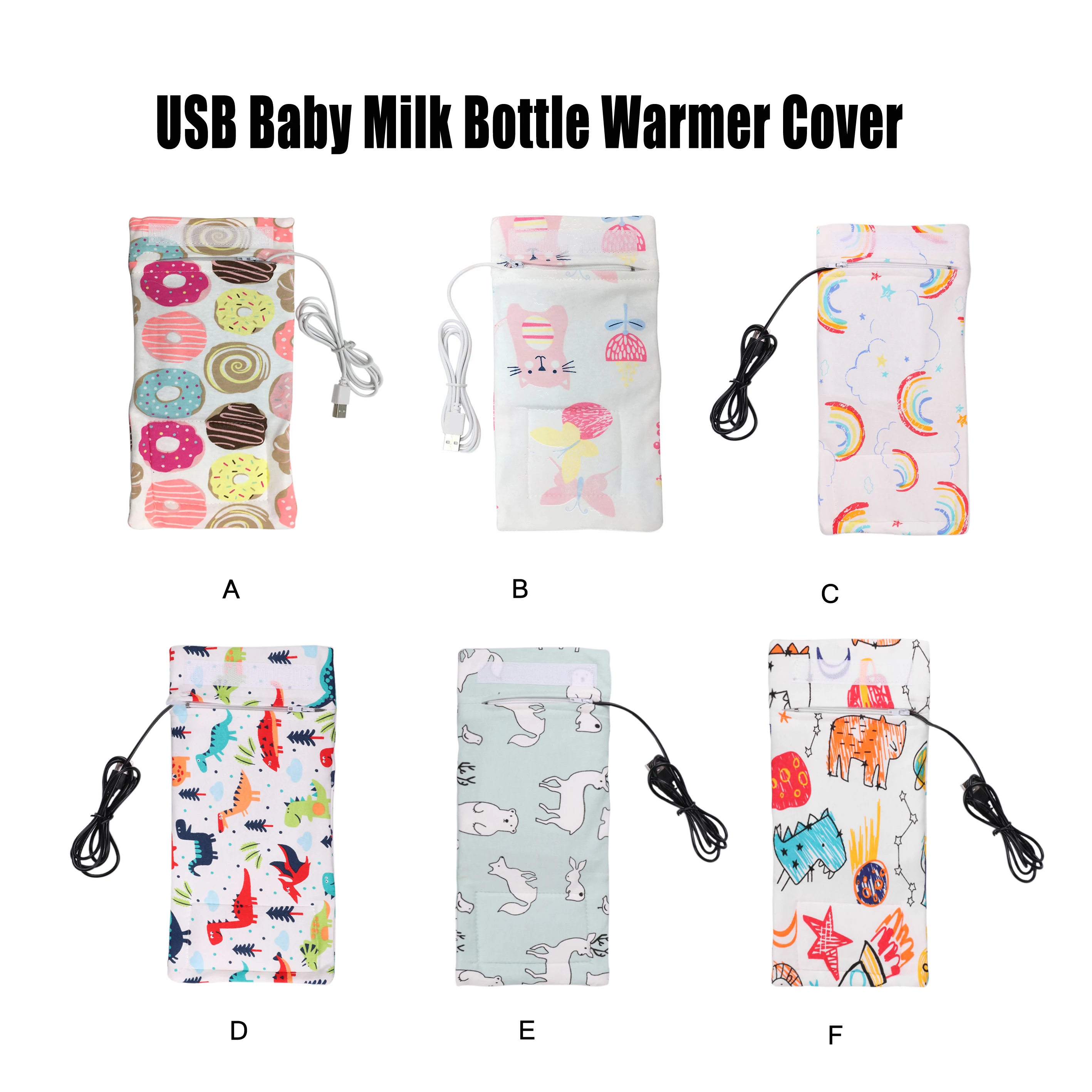 Портативная USB грелка для детских бутылочек путешествий нагреватель кормления