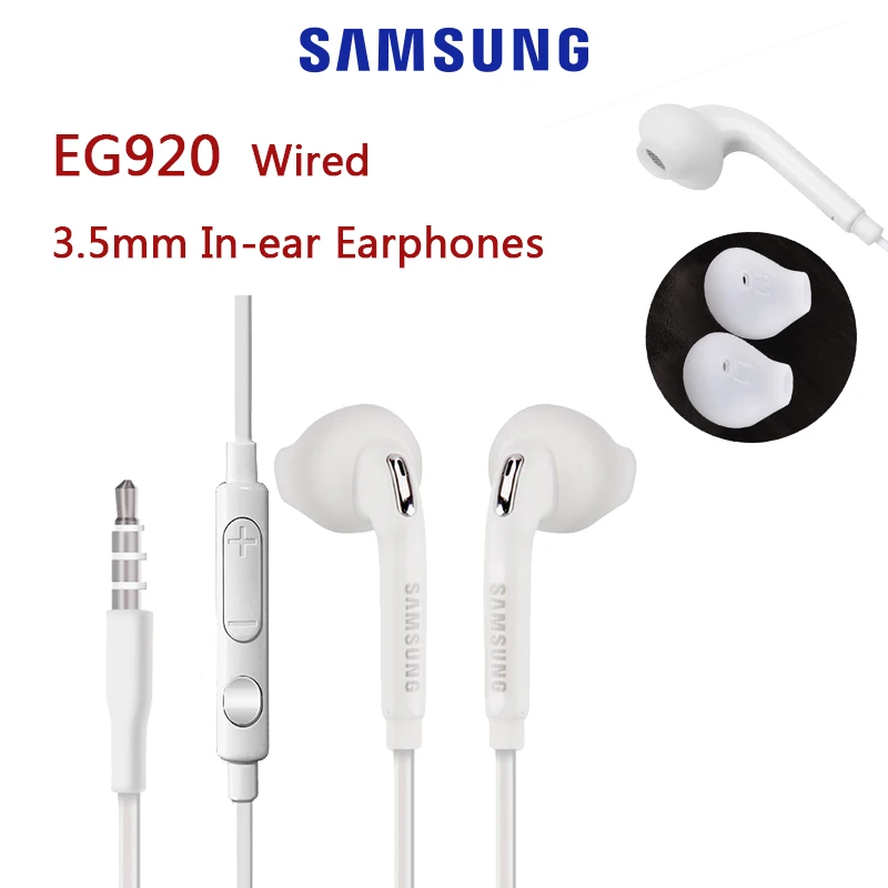 Наушники вкладыши Samsung EG920 3 5 мм с глубокими басами и микрофоном наушники