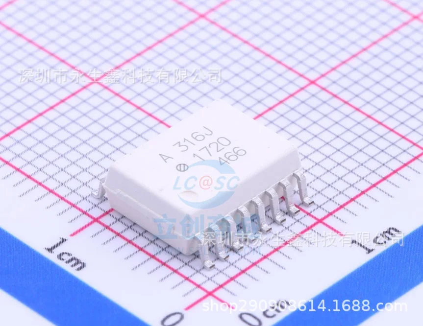 

Free shipping HCPL-316J HCPL316J HCPL-316J-000E A316J SOP16 10PCS