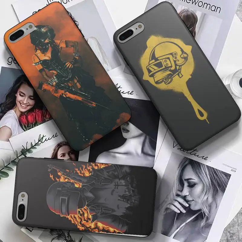

PUBG Game Art Phone Case For HUAWEI P10 P20 P30 P40 Mate 30 40 Lite Pro Fundas Shell Cover