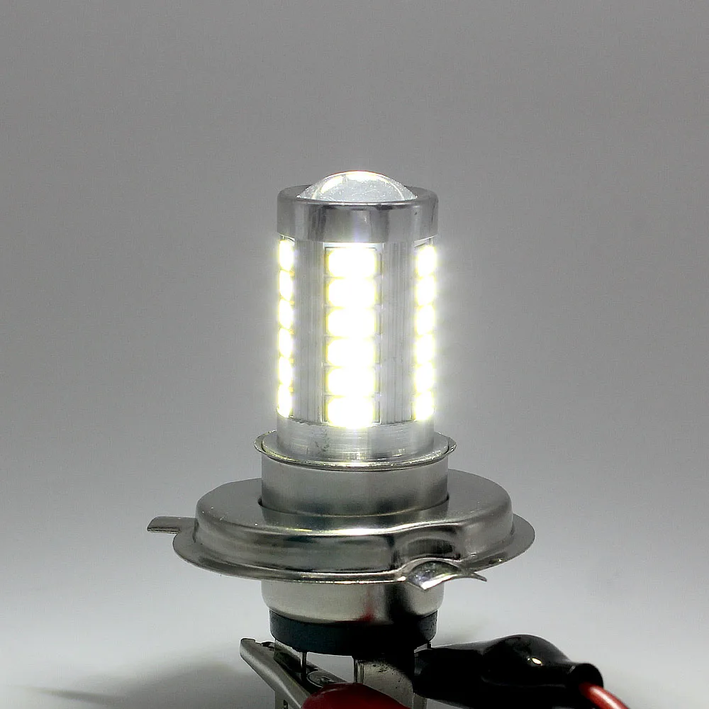1 шт. H4 H7 светодиодный головной светильник 33 SMD 5630 5730 Противотуманные фары Дневные Фары Светильник супер яркий светодиодный авто лампы хвостовые лампы H11 9005 9006 12V чистый белый
