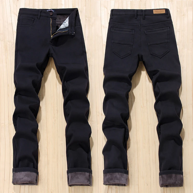Мужские брюки на флисовой подкладке размеры 42 38|male trousers|long pantslined pants |