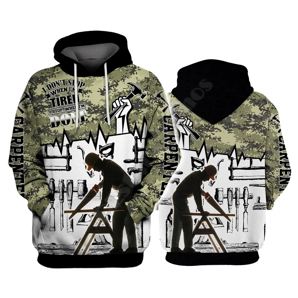 

Carpenter Hoodies 3D Printed Pullover Men For Women Fashion Sweatshirts Streetwear Drop Shipping