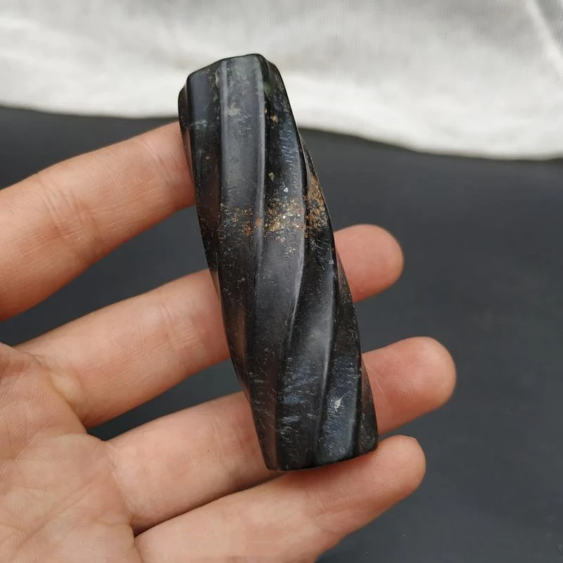 

Stone carving collection, Meteorite bead pendant accessories