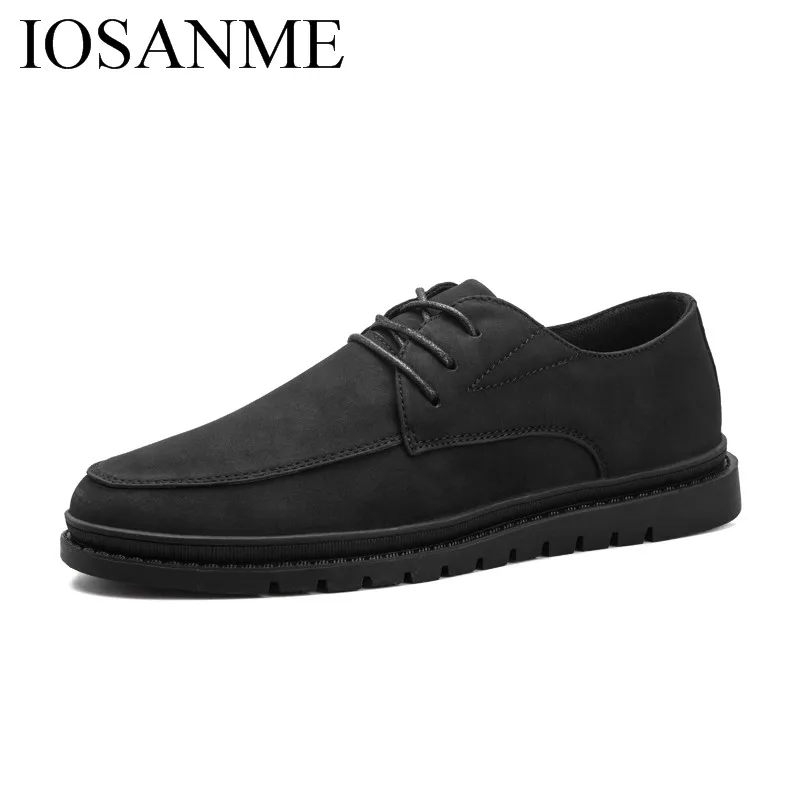 retro elegant leather men casual shoes italian dress work male footwear classical moccasins homme designer oxford for | Обувь