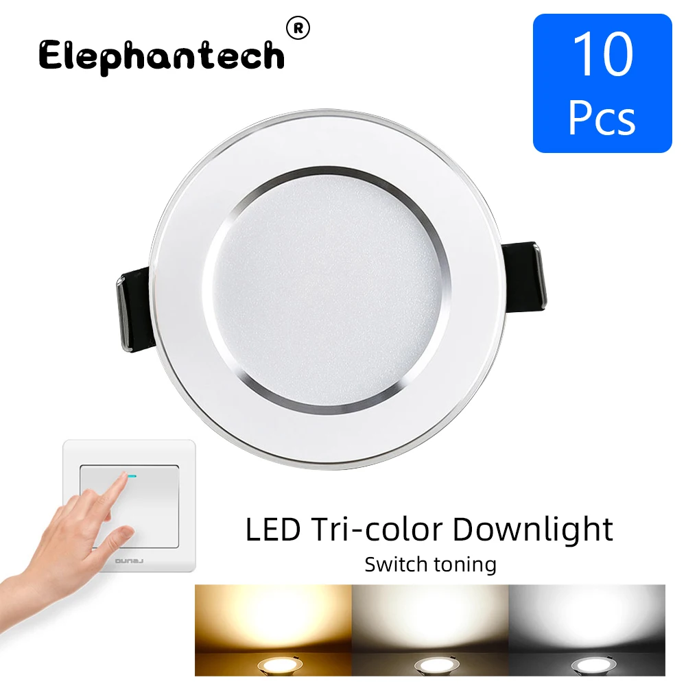 

Светодиодный потолочный светильник, 10 шт./лот, 220 В, 5 Вт, 9 Вт, 12 Вт