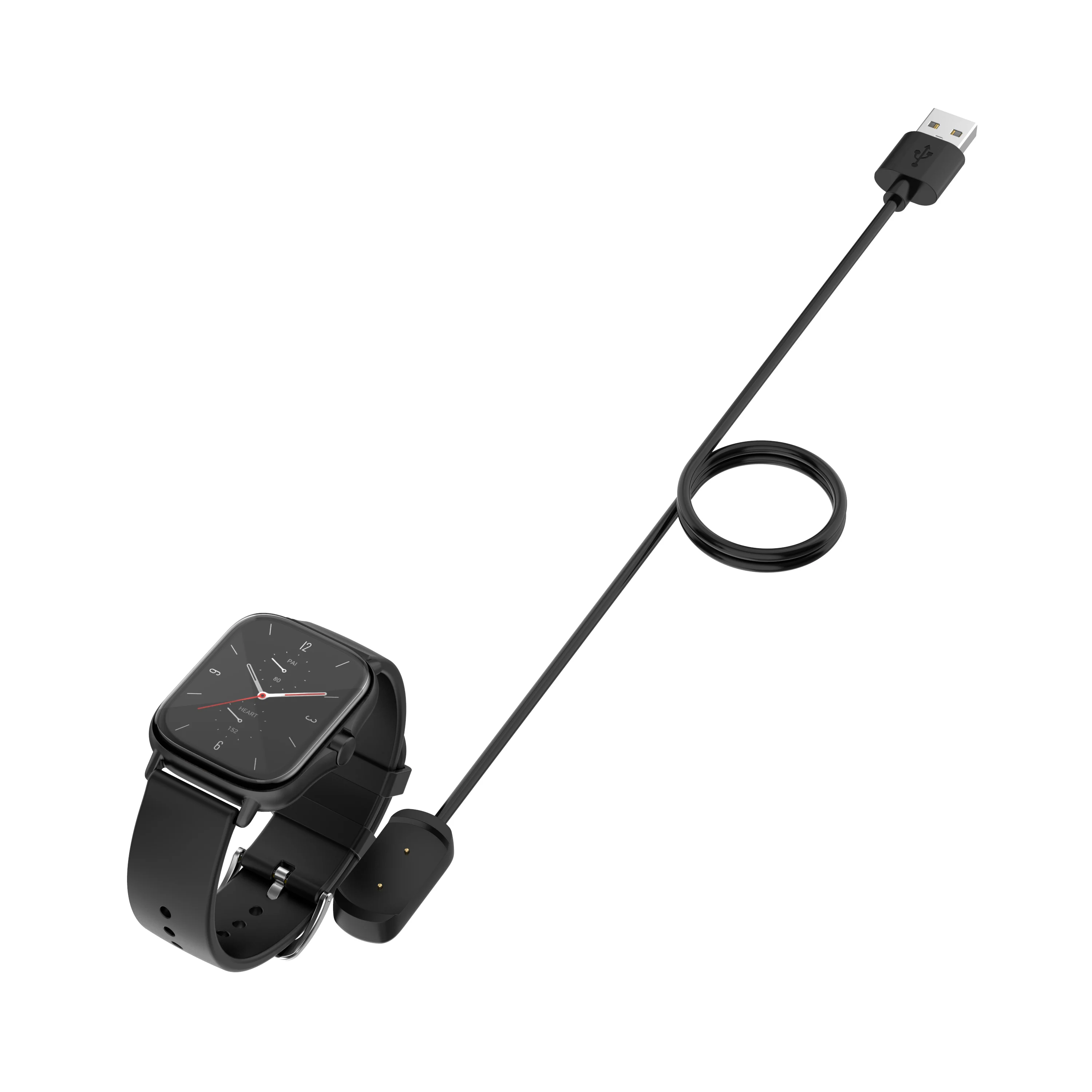 

1 Meter USB Magnetic Cable Charging Data Charger For Huami Amazfit GTR 2/GTS 2/Pop Watch Charger Dock Power Adapter Accessories