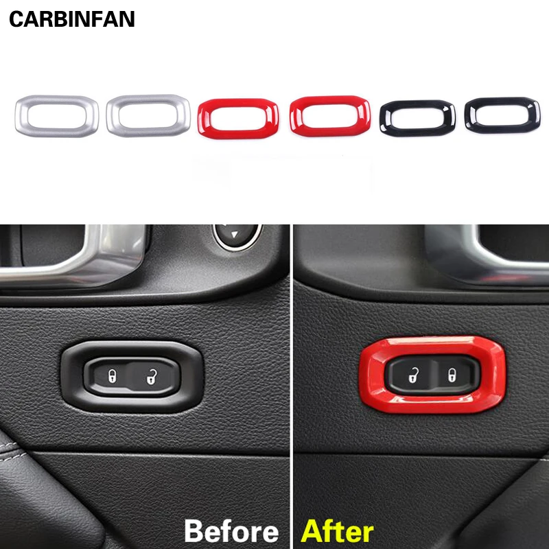 Молдинги для интерьера автомобиля дверной замок кнопка переключения крышка