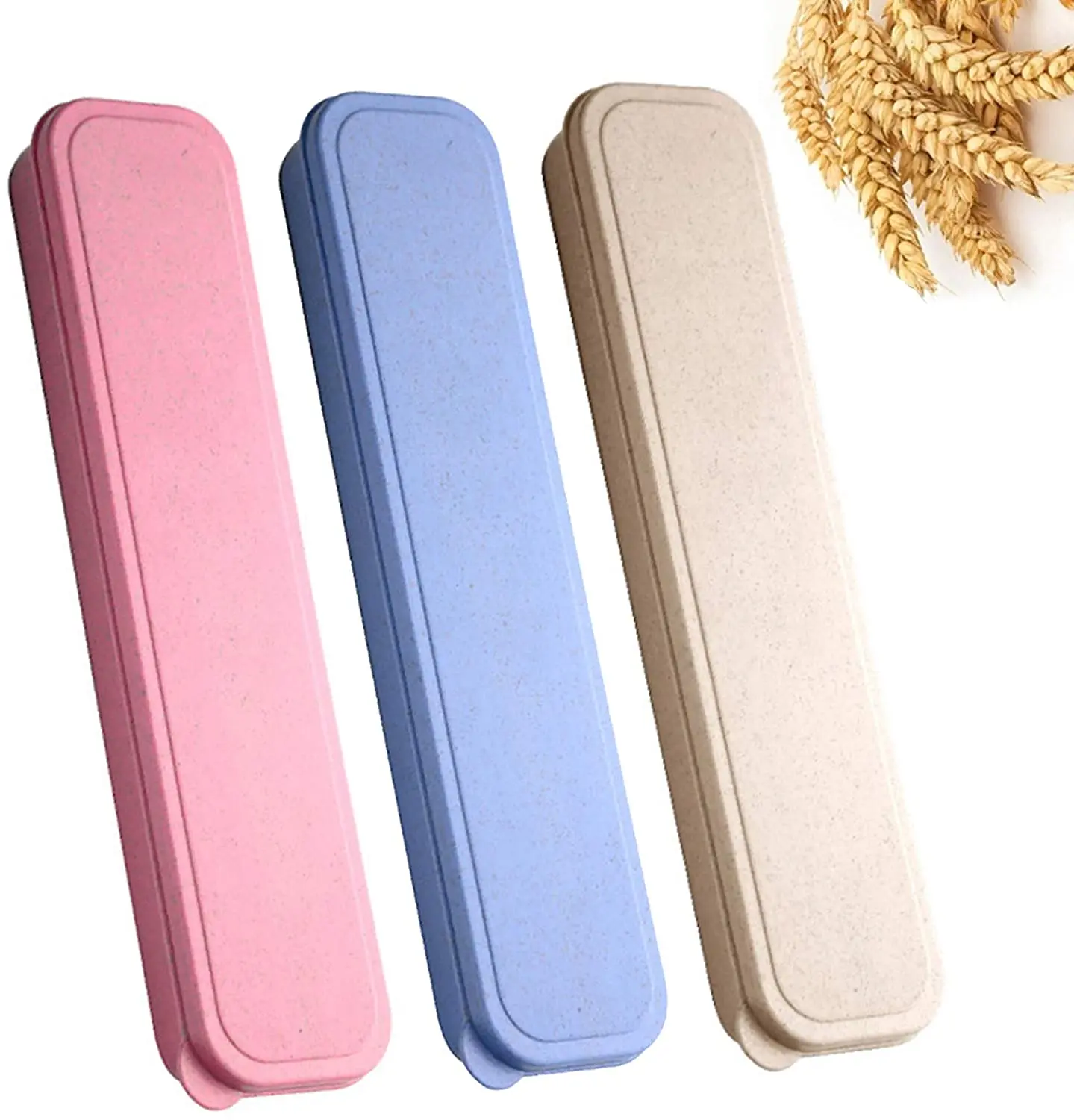 

Portable Tableware Storage Box Eco-Friendly Cutlery Picnic Chopstick Spoon Container Travel Utensil Case Food Grade Dinnerware