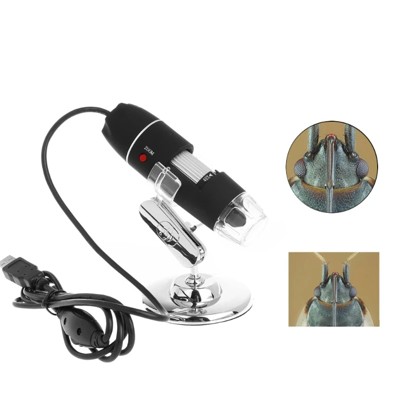 

1000X 8 LED USB Powered Digital Microscope Endoscope Zoom Camera Magnifier